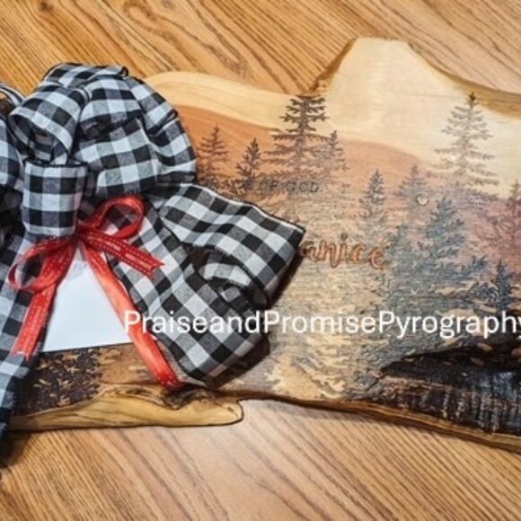 Custom, Hand-Burned Home Decor - Picture 5 of 13